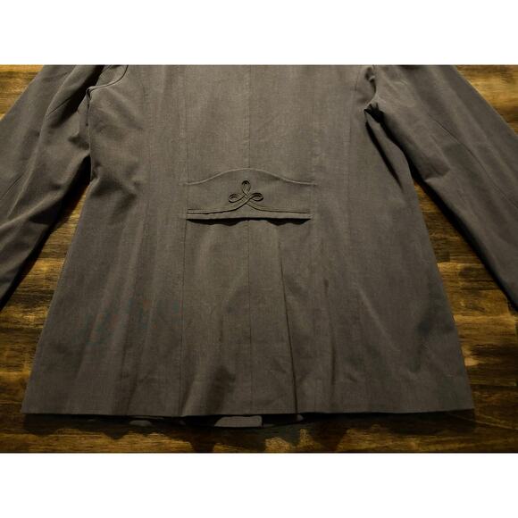J. Jill Women’s 18 Tall Jacket Button Up Military Coat Mandarin Collar Vintage - Picture 5 of 10